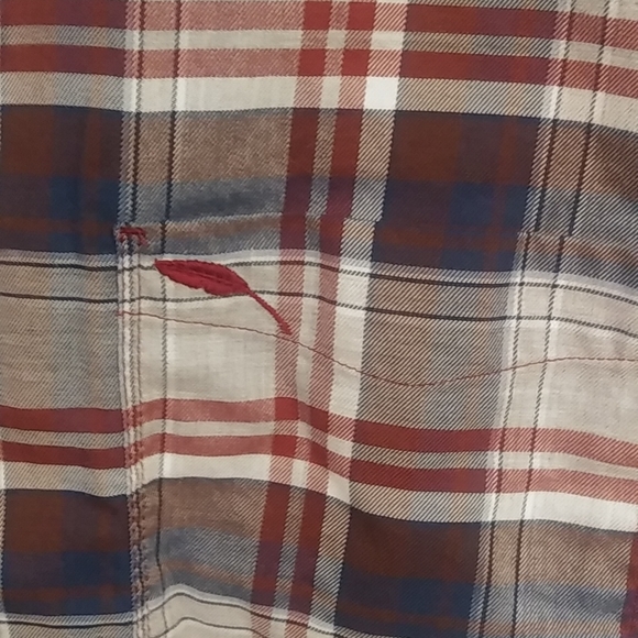 Bob Timberlake plaid button down shirt size large Tall - Picture 2 of 5